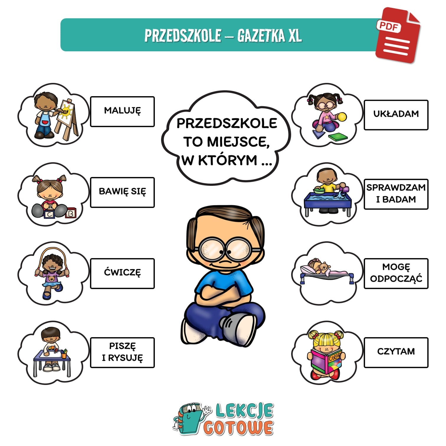 dzień przedszkolaka zabawy