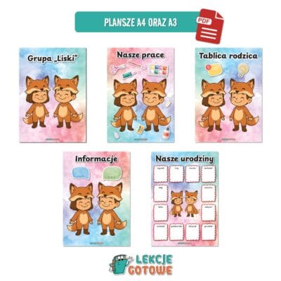 pakiet grupowy lisy liski