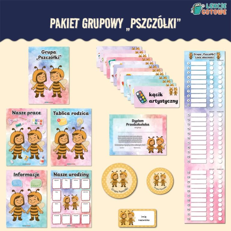 pakiet grupowy pszczoły pszczółki