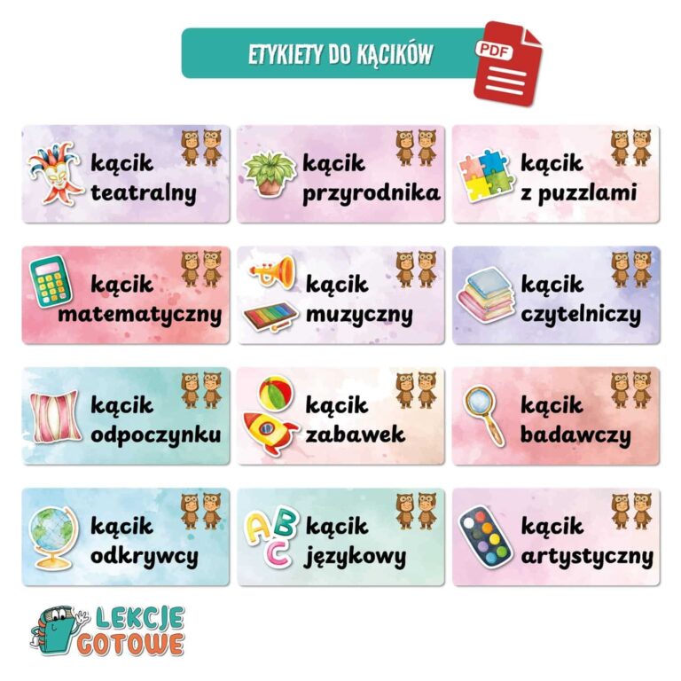 pakiet grupowy sówki sowy