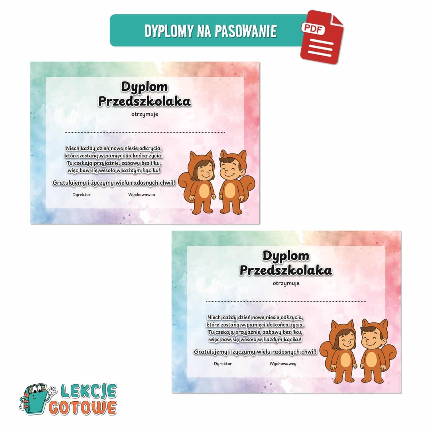 pakiet grupowy wiewiórki wiewióreczki