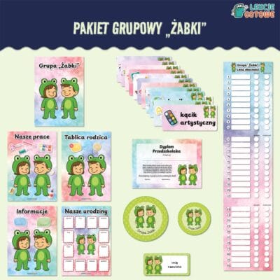 pakiet grupowy żabki żaby