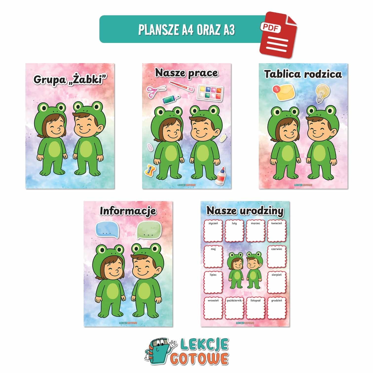 pakiet grupowy żabki żaby