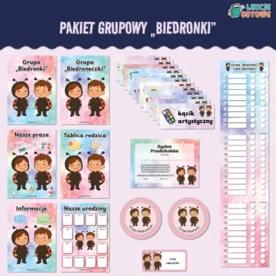 pakiet grupowy biedronki biedroneczki