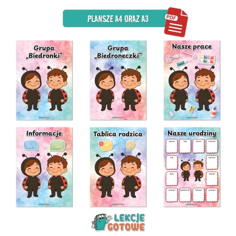 pakiet grupowy biedronki biedroneczki