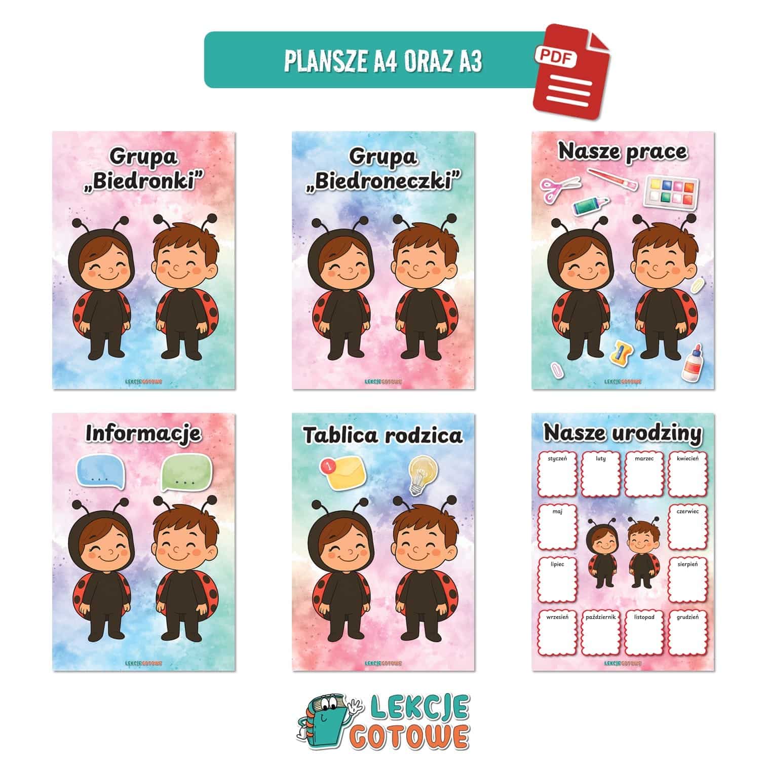 pakiet grupowy biedronki biedroneczki