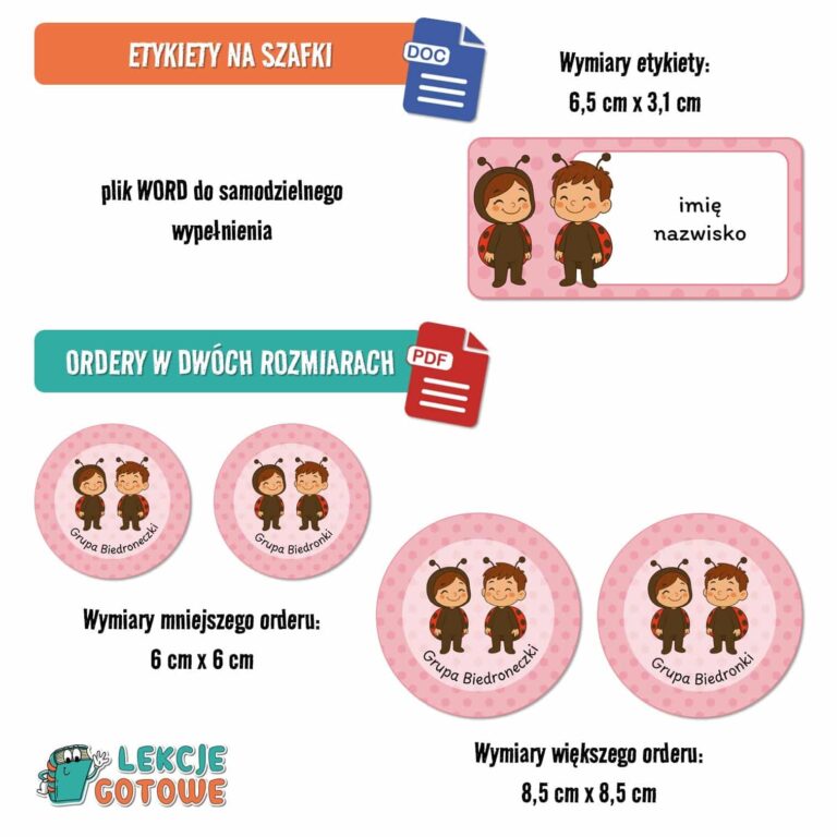 pakiet grupowy biedronki biedroneczki