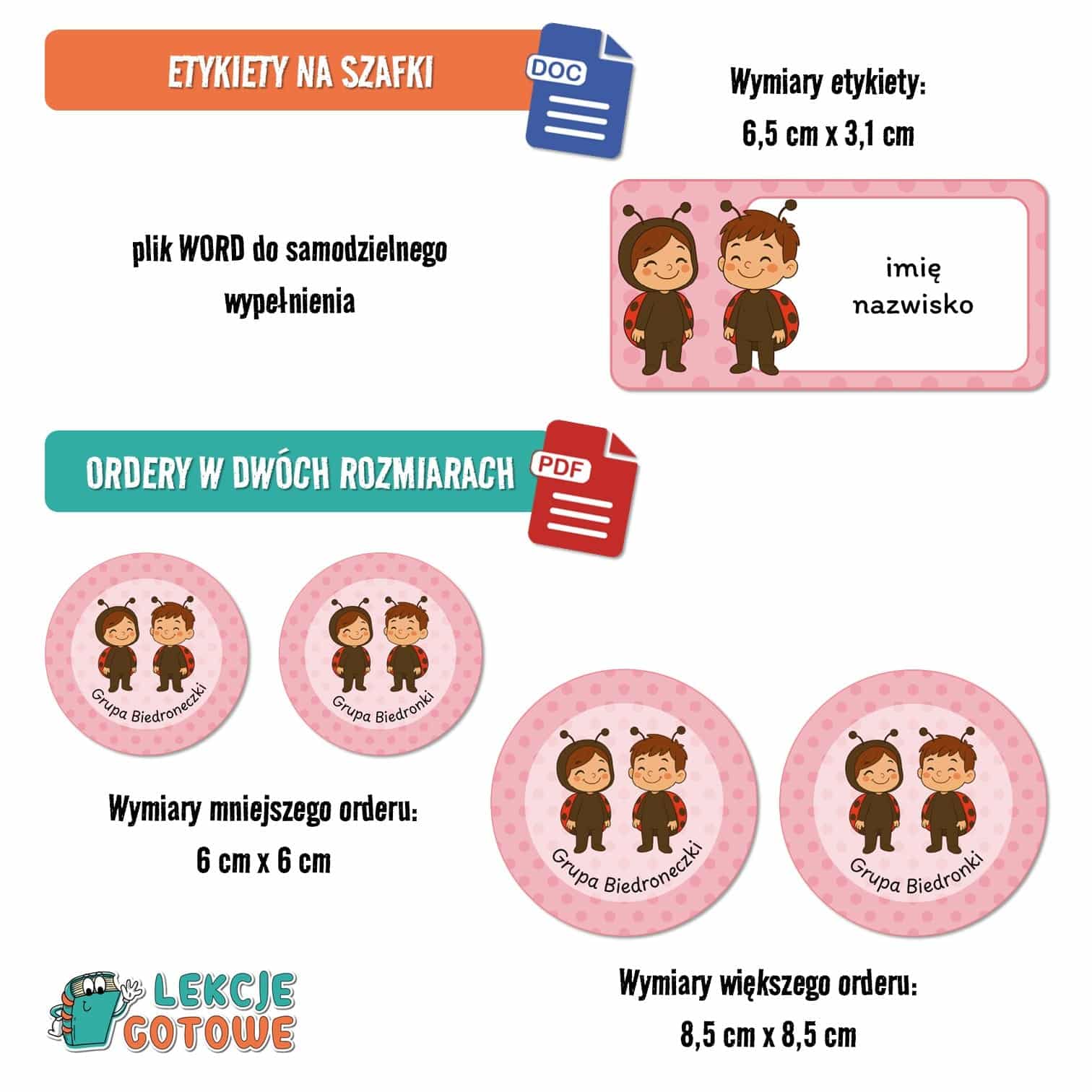 pakiet grupowy biedronki biedroneczki