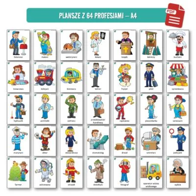 zawody duży pakiet edukacyjny pdf do druku plansze materiały edukacyjne dydaktyczne karty pracy kolorowanki