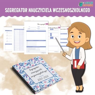 segregator niezbędnik teczka nauczyciela wczesnoszkolnego wychowawcy klas 1-3 pdf do druku za darmo