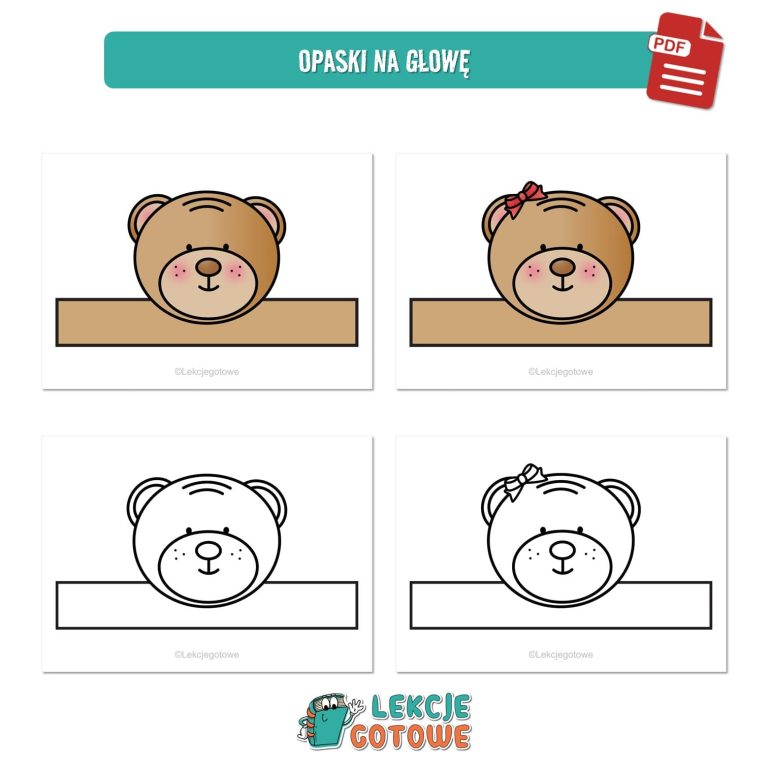 duży zestaw edukacyjny dzień pluszowego misia pdf karty pracy pomoce pdf materiały dydaktyczne plansze terapeutyczne ćwiczenia do druku