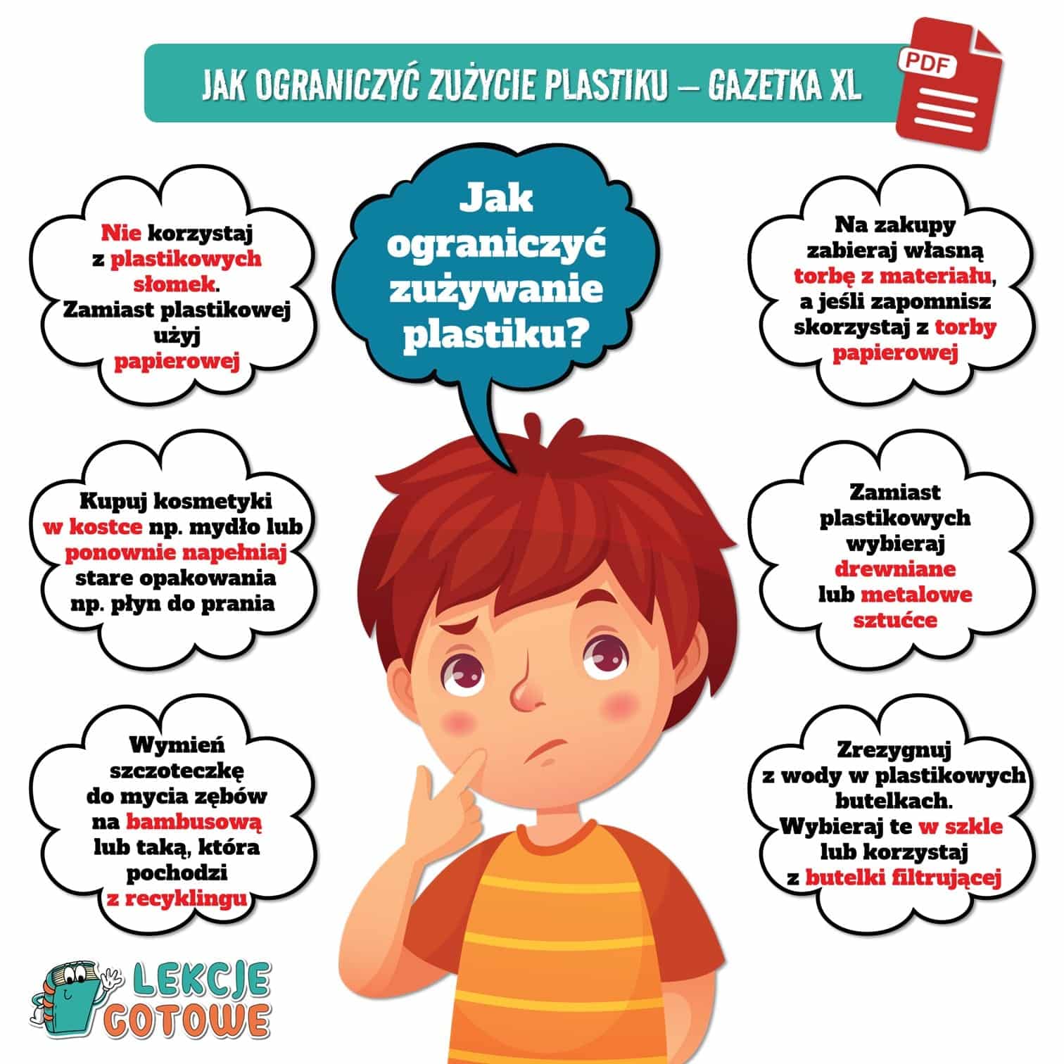 duży zestaw edukacyjny ekologia dzień ziemi przyroda do druku