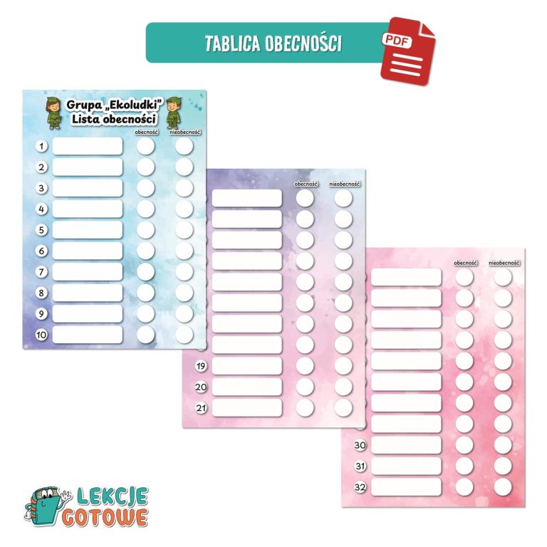 ekoludki leśne ludki pakiet grupowy przedszkole pdf do druku docx word