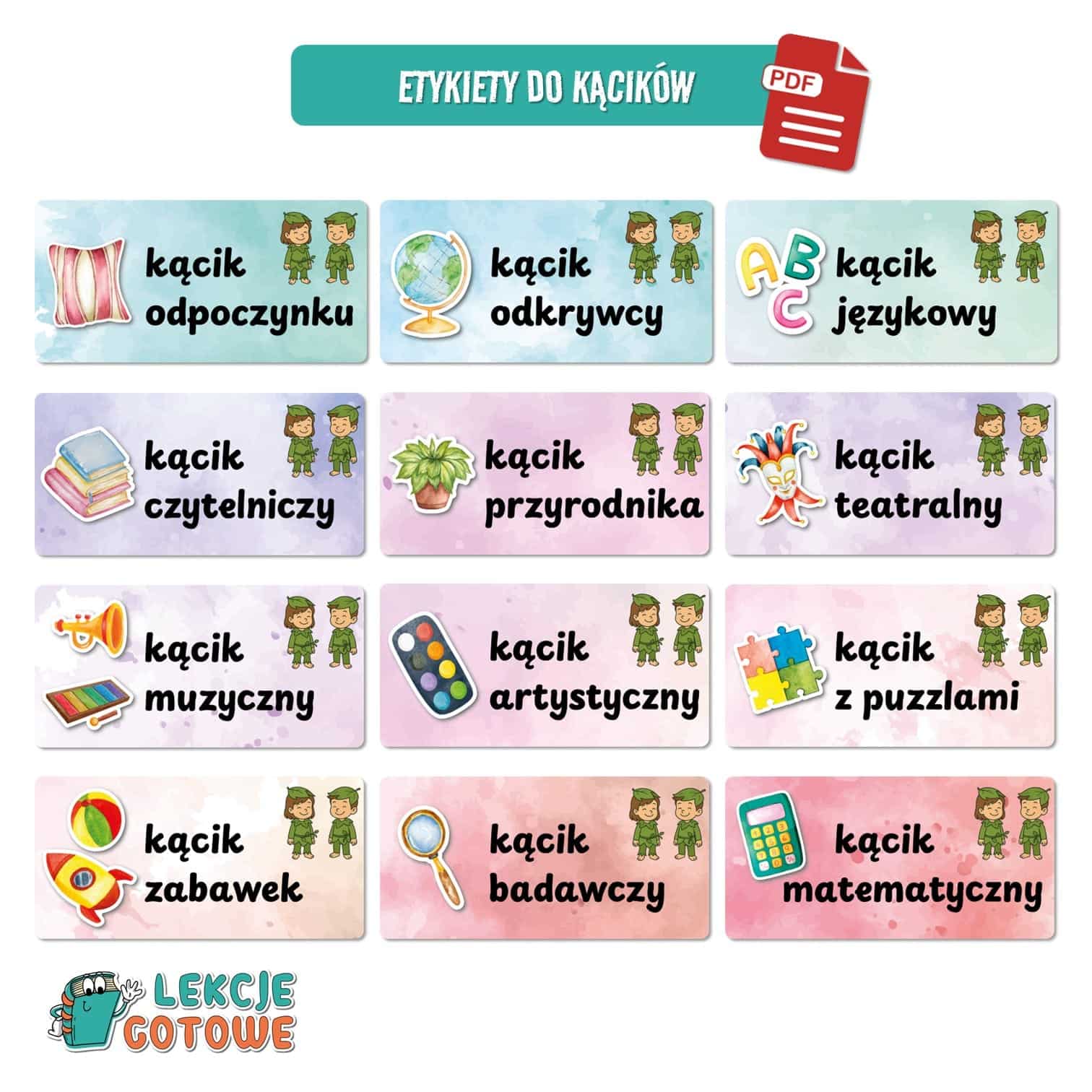 ekoludki leśne ludki pakiet grupowy przedszkole pdf do druku docx word