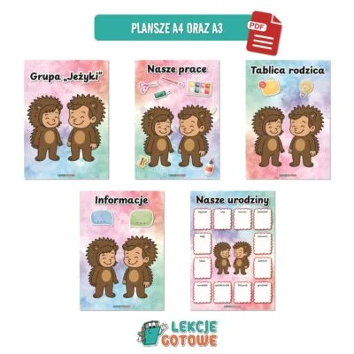 pakiet grupowy jeże jeżyki