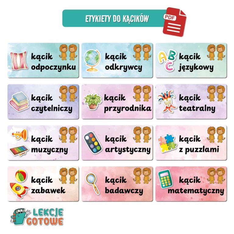 lwiątka lwy pakiet grupowy przedszkole pdf do druku docx word