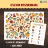jesienna wyszukiwanka jesień karta pracy spostrzegawczość przeliczanie liczenie do druku pomysły karty pracy matematyka