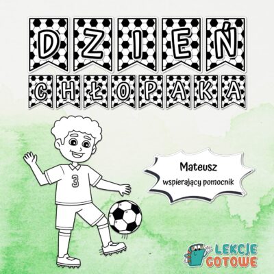 napis - girlanda (dekoracje_ na dzień chłopaka