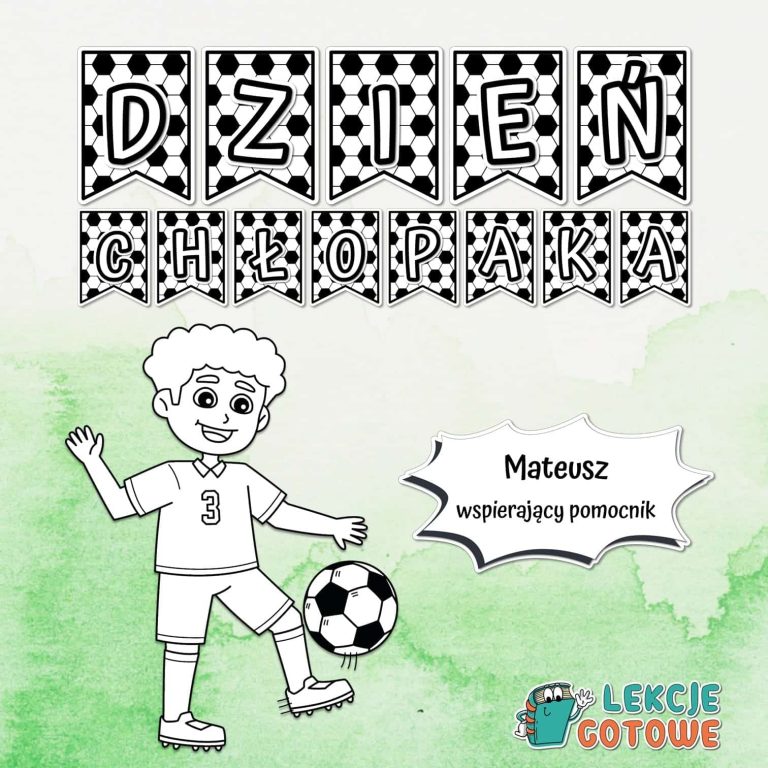 napis - girlanda (dekoracje_ na dzień chłopaka