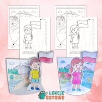 polka i polak polska ojczyzna swieto niepodleglosci 3 maja uchwalenie konstytucji patriota do druku kolorowanki 3d pomysły karty pracy motoryka mała