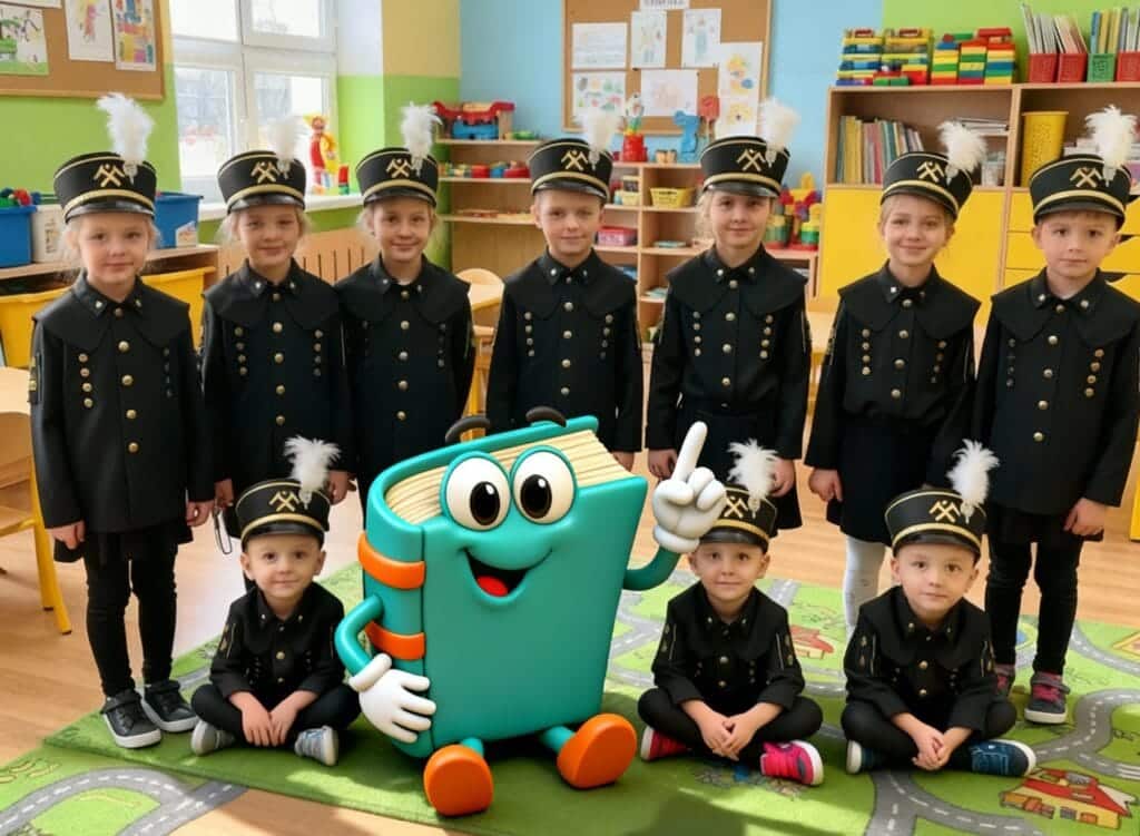 Dzień Górnika (Barbórka) – materiały edukacyjne, dekoracje i karty pracy do druku (PDF) Dzień Górnika (Barbórka) – materiały edukacyjne, dekoracje i karty pracy do druku (PDF)