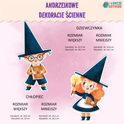 Andrzejkowe dekoracje ścienne