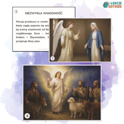Prawdziwa historia narodzenia Jezusa opowieść w obrazkach betlejem boże narodzenie jezus święta bajka pomysły scenariusz