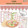 pizzeria dzień pizzy zestaw do zabawy tematycznej odgrywanie ról pomysły zabawa diy do druku pdf