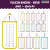 tabliczka mnożenia kredki plakat plansze mnożenie do 100 pdf do druku pomysły gazetka dekoracje edukacja matematyczna matematyka