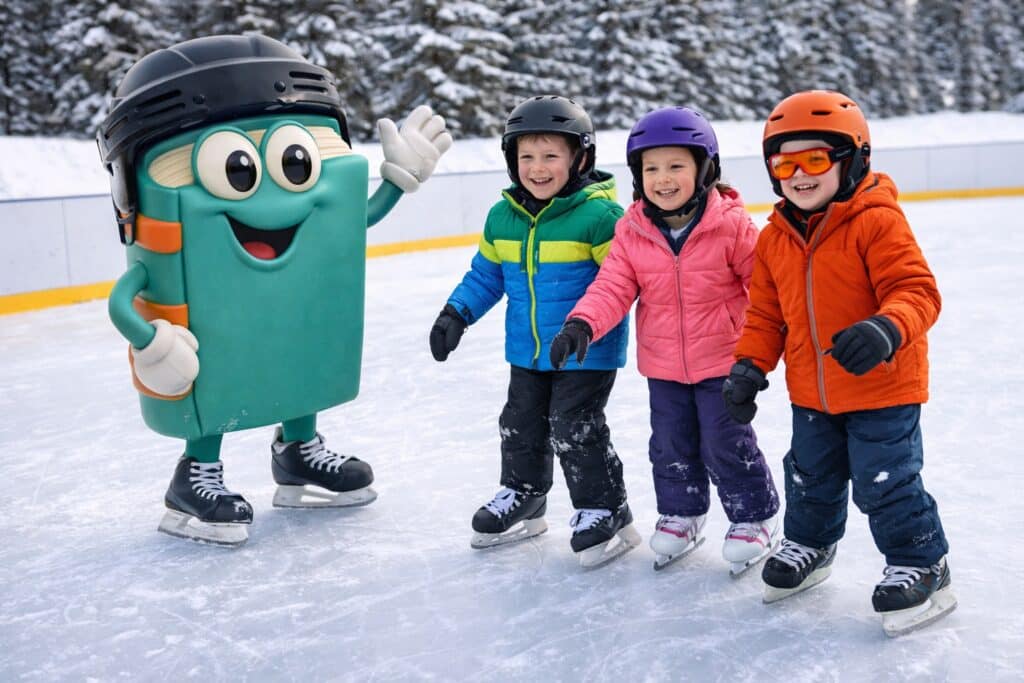 Bezpieczne korzystanie z lodowiska przez dzieci