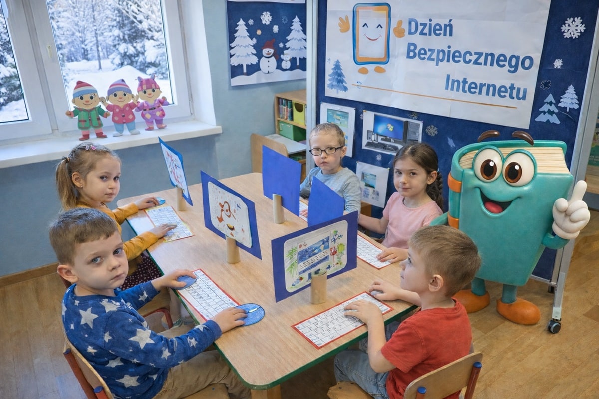 Dzień Bezpiecznego Internetu w przedszkolu i szkole