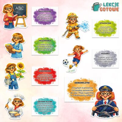 sięgaj gwiazd dziewczyno galeria kobiecych mocy dekoracja na dzień kobiet 8 marca pdf do druku materiały edukacyjne na gazetkę dla dzieci