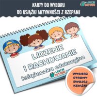 książeczki edukacyjne liczenie i rachowanie edukacja matematyczna lamibook pomoce na rzepy materiały do druku dla dzieci