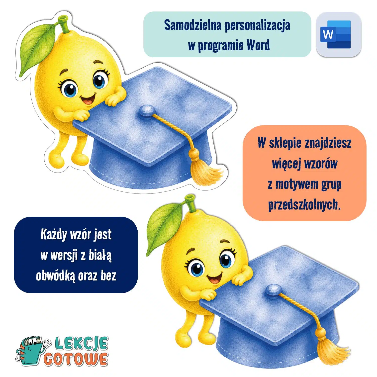 biret dla grupy przedszkolnej pdf dyplomy dyplom zakończenie roku przedszkole dla dzieci cytryny cytrynki