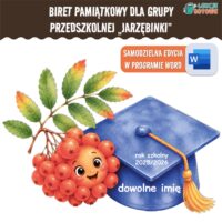 biret dla grupy przedszkolnej pdf dyplomy dyplom zakończenie roku przedszkole dla dzieci jarzębinki