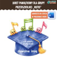 biret dla grupy przedszkolnej pdf dyplomy dyplom zakończenie roku przedszkole dla dzieci nutki