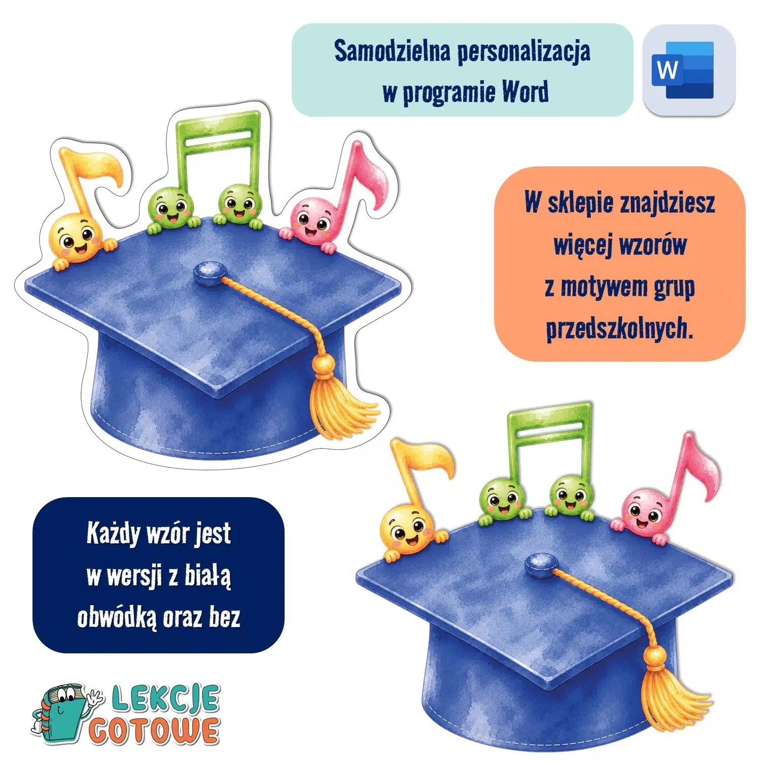biret dla grupy przedszkolnej pdf dyplomy dyplom zakończenie roku przedszkole dla dzieci nutki