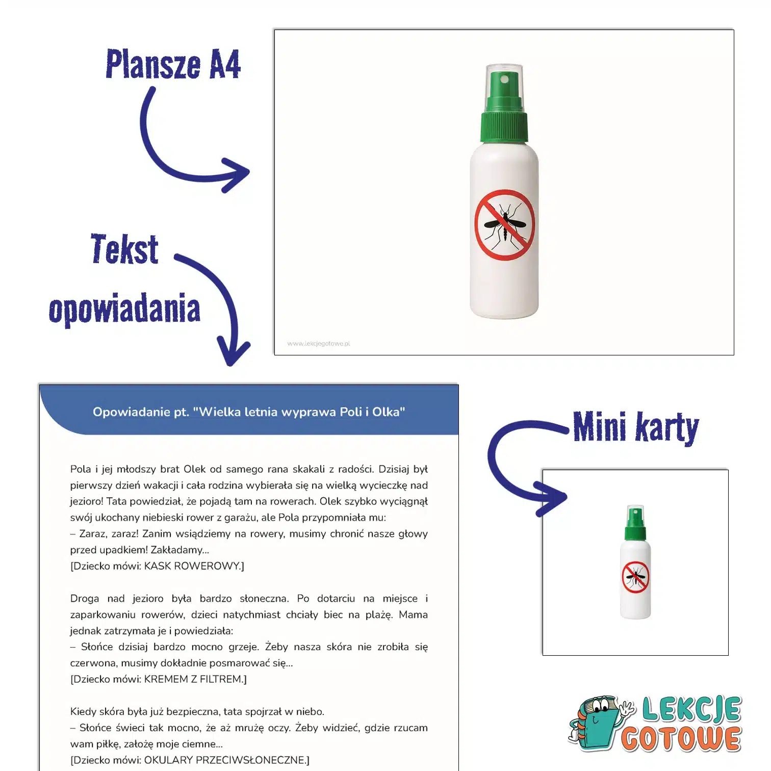 bezpieczne lato poli i olka opowieść z lukami bezpieczne wakacje materiały edukacyjne czerwiec dla dzieci pdf do druku