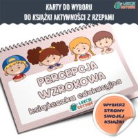 książeczka edukacyjna lamibook "percepcja wzrokowa"