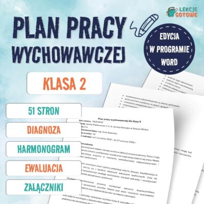 plan pracy wychowawczej dla klasy 2 gotowy do druku