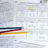 dzielenie wyrazów na sylaby i głoski karty pracy pdf
